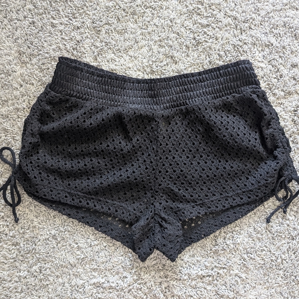Women's shorts bathing suit cover up shorts